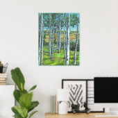 Alberta Foothills Kunst Landschap Print Poster (Thuiskantoor)