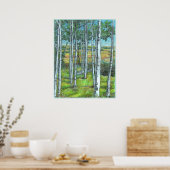 Alberta Foothills Kunst Landschap Print Poster (Keuken)