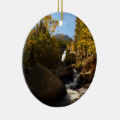 Alberta Herfsten in het najaar in het Rocky Mounta Keramisch Ornament (Rechts)