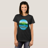 Alberta National Park Banff Canada Souvenir Hiking T-shirt (Voorkant volledig)