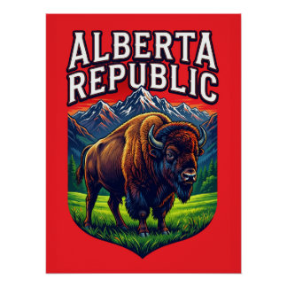 Alberta Republic Perfect Poster