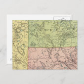 Alberta, Saskatchewan Briefkaart (Voorkant / Achterkant)