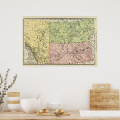 Alberta, Saskatchewan Poster (Keuken)