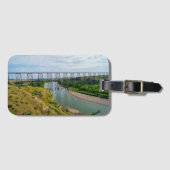 Alberta Spoorweg Icoon Bagagelabel (Voorkant (horizontaal))