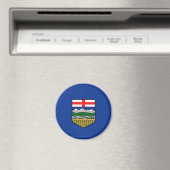 Alberta Vlag Canada provincie symbool Magneet (Insitu (Vaatwasser))