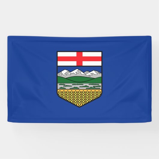 Alberta Vlag Canada provincie symbool Spandoek (Horizontaal)