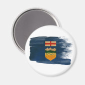 Alberta Vlag Magneten (Voorkant / Achterkant)