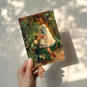 Albertine in de tuin | Albert Roelofs Kaart