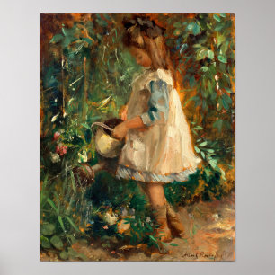 Albertine in de tuin   Albert Roelofs Poster