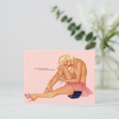 Alberto Vargas Pin up Briefkaart (Staand voorkant)