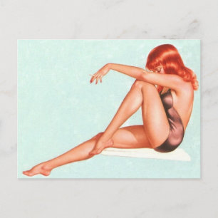 Alberto Vargas  Pin up Briefkaart