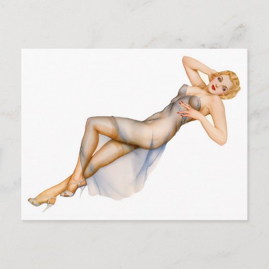 Alberto Vargas Pin up Briefkaart (Voorkant)