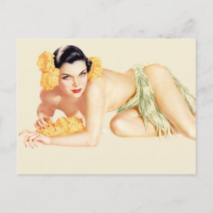 Alberto Vargas  Pin up Briefkaart
