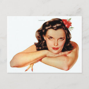 Alberto Vargas  Pin up Briefkaart