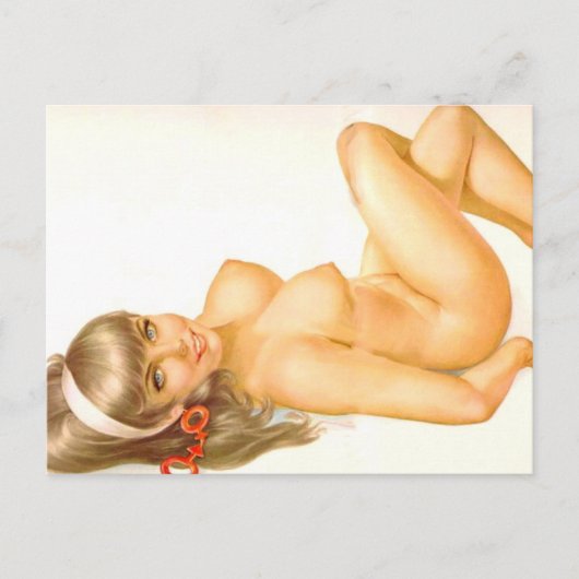 Alberto Vargas  Pin up Briefkaart (Voorkant)