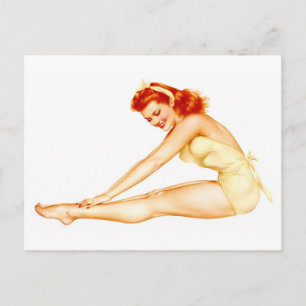Alberto Vargas Pin up Briefkaart