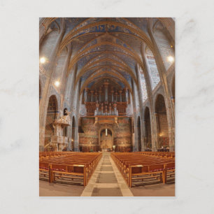 Albi Cathedral Nave Briefkaart