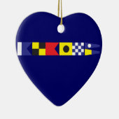 Albin 25 hangende versiering keramisch ornament (Rechts)