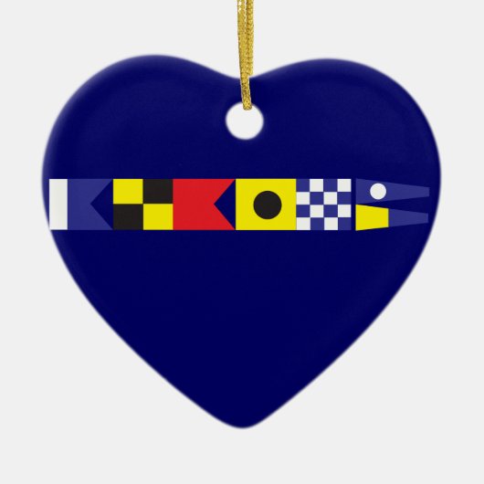 Albin 25 hangende versiering keramisch ornament (Voorkant)