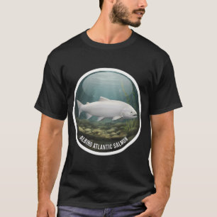 Albino Atlantische zalm – Salmo salar albinus T-shirt