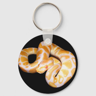 Albino Ball Python Sleutelhanger