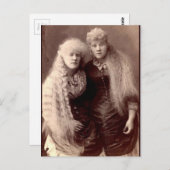  Albino Beauties Briefkaart (Voorkant / Achterkant)