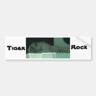 Albino Tiger Bumpersticker