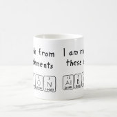 Albion périodique nom de table mug (Centre)