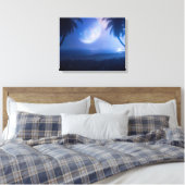 Albireo (Starlight) Canvas Afdruk (Insitu (Slaapkamer))