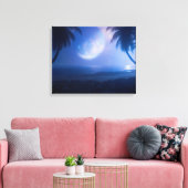Albireo (Starlight) Canvas Afdruk (Insitu (Woonkamer))