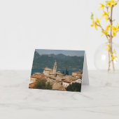 Albisano, Italië notecard Kaart (Gele Bloem)