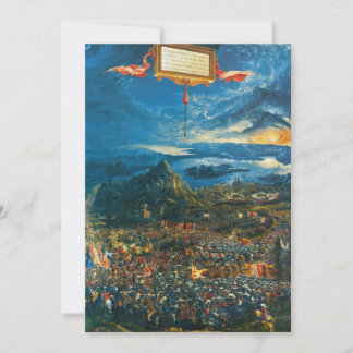 Albrecht Altdorfer - De strijd tegen Alexander at  Kaart