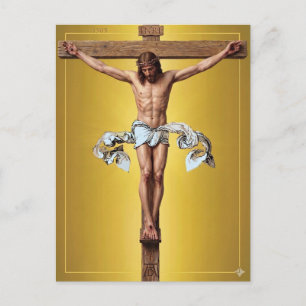 Albrecht Dürer 1505 Christus aan het Kruis Ansicht Briefkaart