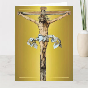 Albrecht Dürer 1505 Christus aan het kruis. kaart