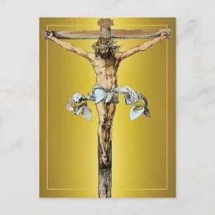 Albrecht Dürer 1505 Christus aan het Kruis Postkaa Briefkaart