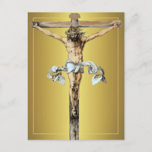 Albrecht Dürer 1505 Christus op het Briefkaart