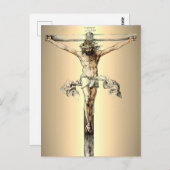 Albrecht Dürer 1505 Le Christ en croix Carte posta (Devant / Derrière)