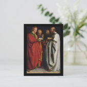 Albrecht Durer De vier apostelen Briefkaart (Staand voorkant)