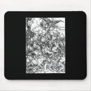 Albrecht Durer De vier paarden van de Apocalypse Muismat