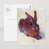 Albrecht Durer - Field hare Briefkaart (Voorkant / Achterkant)