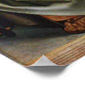 Albrecht Durer Het rechterpaneel van de vier apost Poster (Hoek)