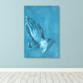 Albrecht Dürer Praying Hands Canvas Afdruk (Insitu (Houten vloer))