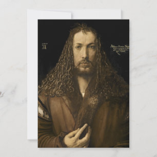 Albrecht Durer - Self Portrait Aankondiging