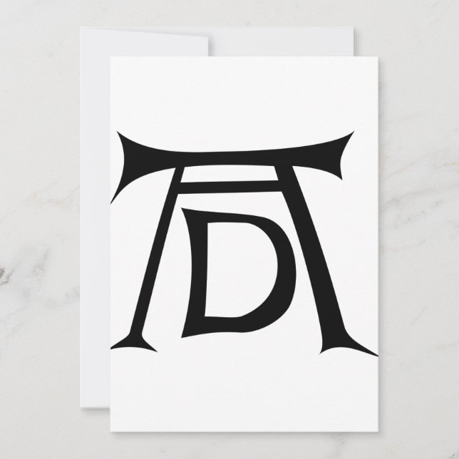 Albrecht Durer Signature Monogram (Voorkant)