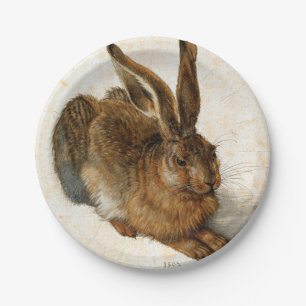 ALBRECHT DÜRER - Young hare 1502 Papieren Bordje