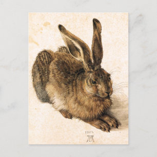 Albrecht Durer Young Hare Briefkaart