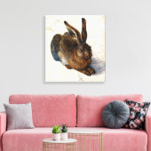 Albrecht Durer Young Hare Canvas Afdruk (Insitu (Woonkamer))