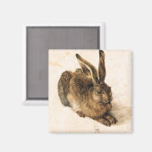 Albrecht Durer Young Hare Magnet (Recto/Verso)