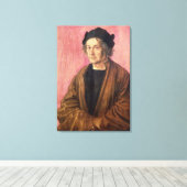 Albrecht Durer's vader, 1497 Canvas Afdruk (Insitu (Houten vloer))