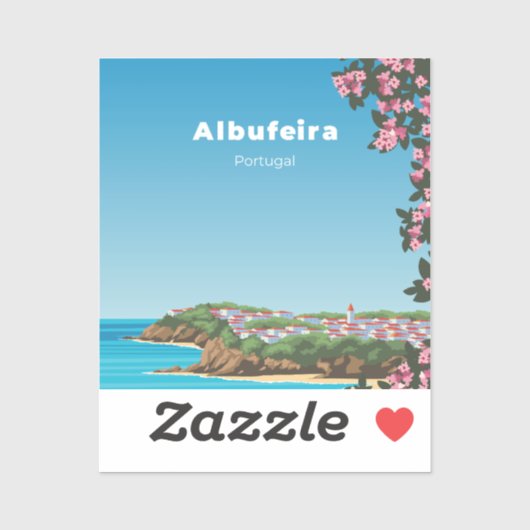 Albufeira Portugal Sticker (Vel)